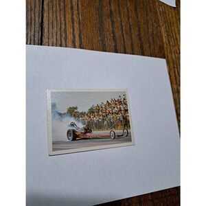Vintage 1971 Robert Anderson Top Fuel Dragster Fleer Drag Champs Trading Card